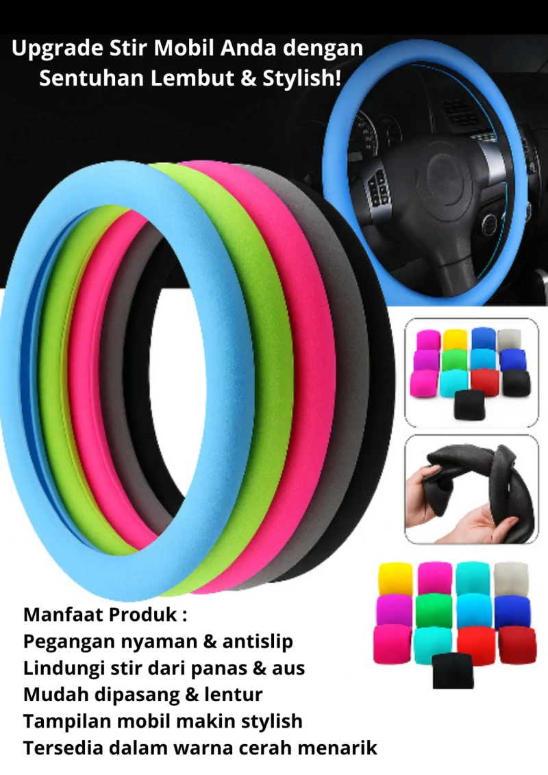 Cover Setir Mobil Silicone – LarisMode.com